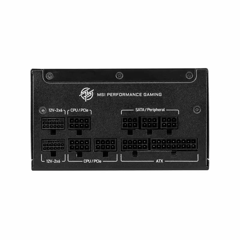 عکس شماره 2 : منبع تغذیه کامپیوتر 1250 وات ام اس آی مدل mpg a1250gs gold pcie5