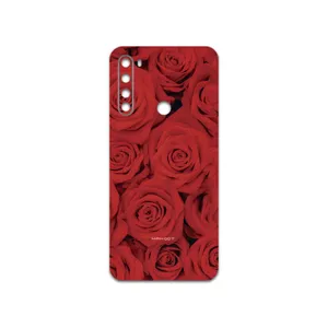 MAHOOT Red-Flower Cover Sticker for Xiaomi Redmi Note 8 2021