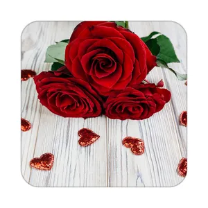 زیر لیوانی کاکتی طرح گل مدل mp18633