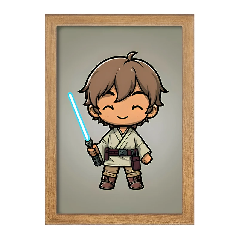 تابلو خندالو مدل جنگ ستارگان کد F9438