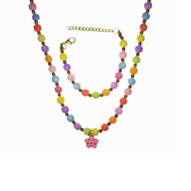 نیم ست دخترانه مدل رز