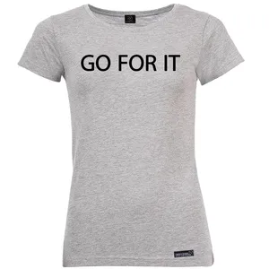 تی شرت آستین کوتاه زنانه 27 مدل Go for it کد MH965