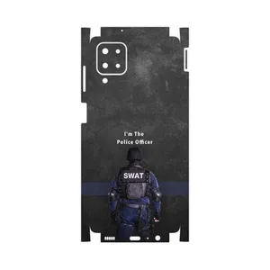 MAHOOT Police Officer-FullSkin Cover Sticker for Samsung Galaxy F12