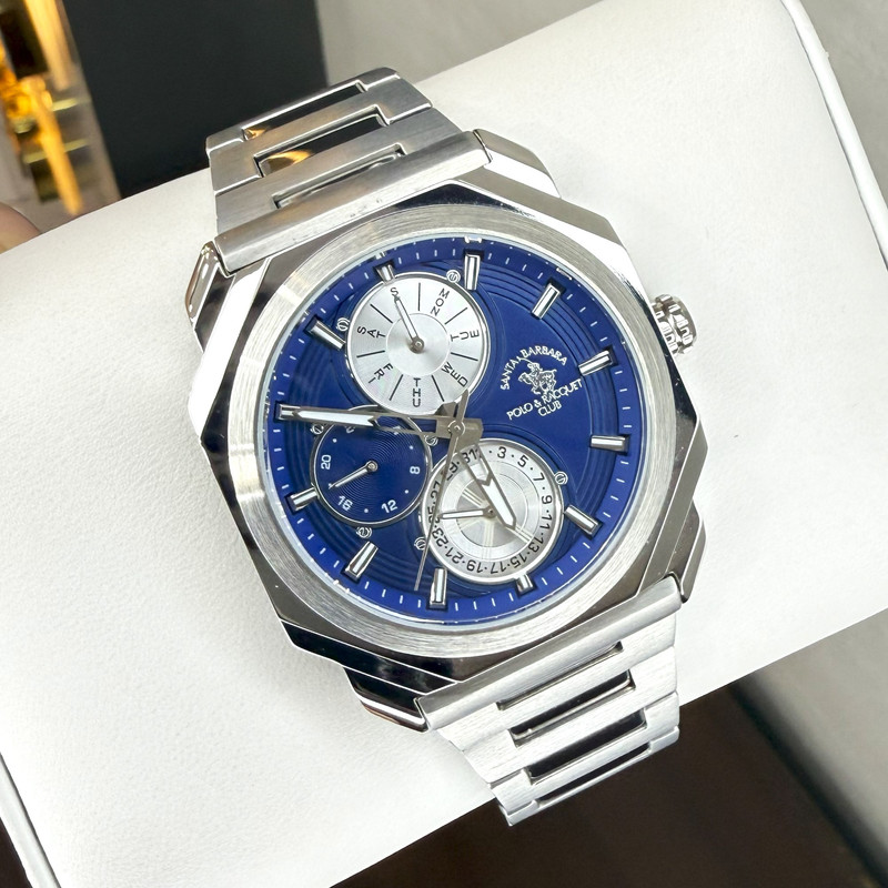 ساعت مچی عقربه‌ای مردانه کوارتز سانتا باربارا پولو راکت کلاب مدل SB.1.10442-2