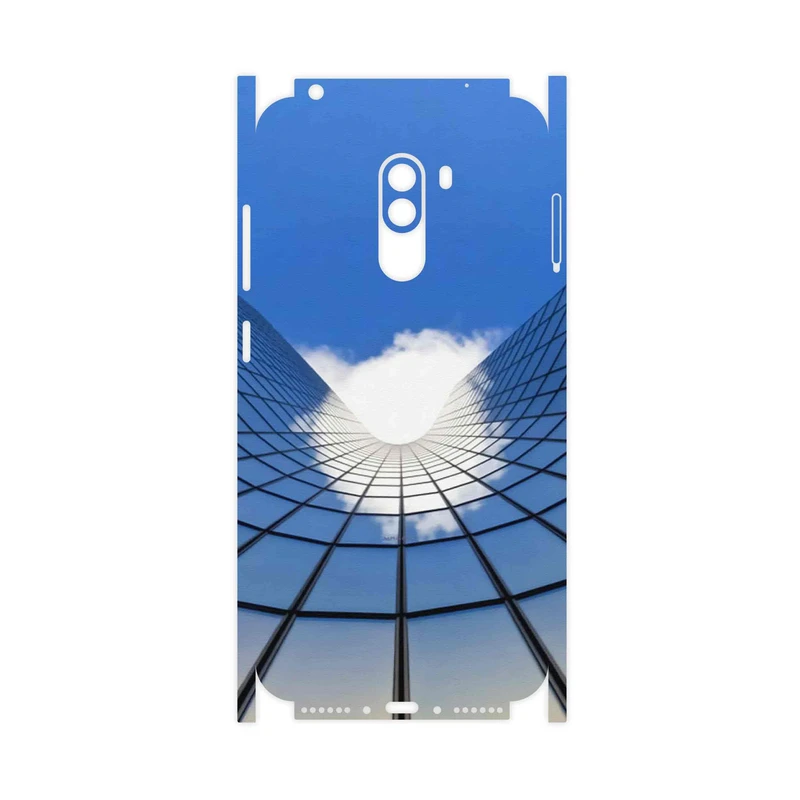 برچسب پوششی ماهوت مدل Glass skyscraper-FullSkin مناسب برای گوشی موبایل شیائومی POCOPHONE F1