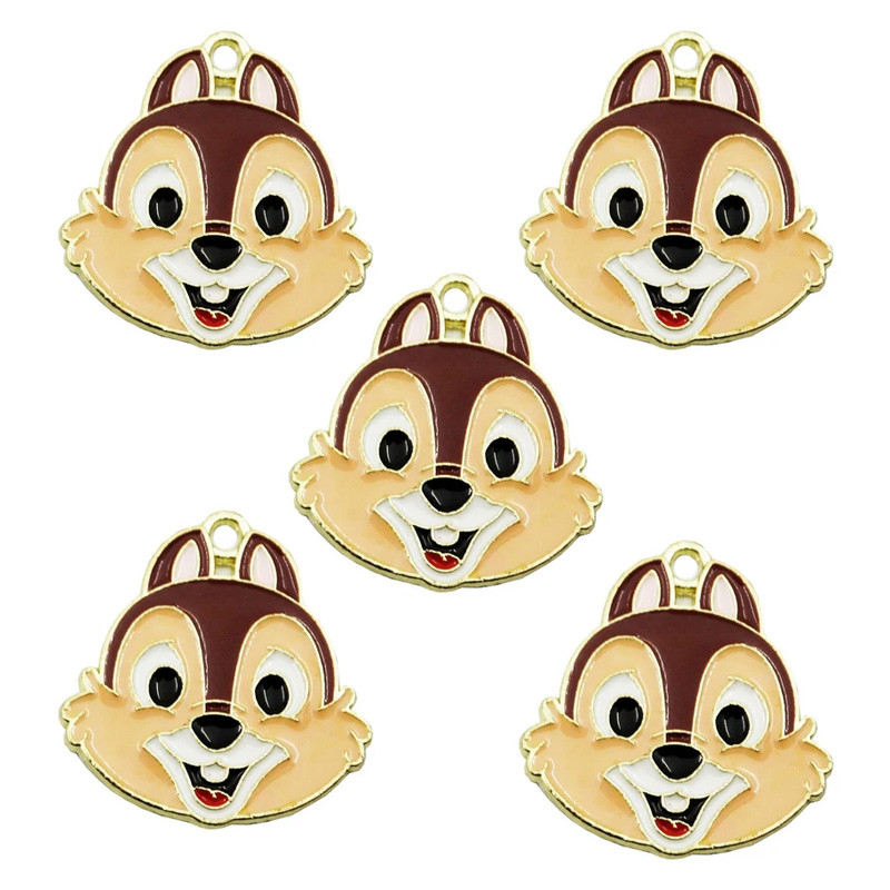 آویز گردنبند دخترانه مدل سنجاب خندان کد 1-50