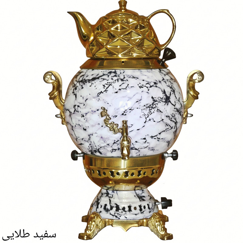 سماور گازی نارون مدل 2025 گنجایش 6 لیتر