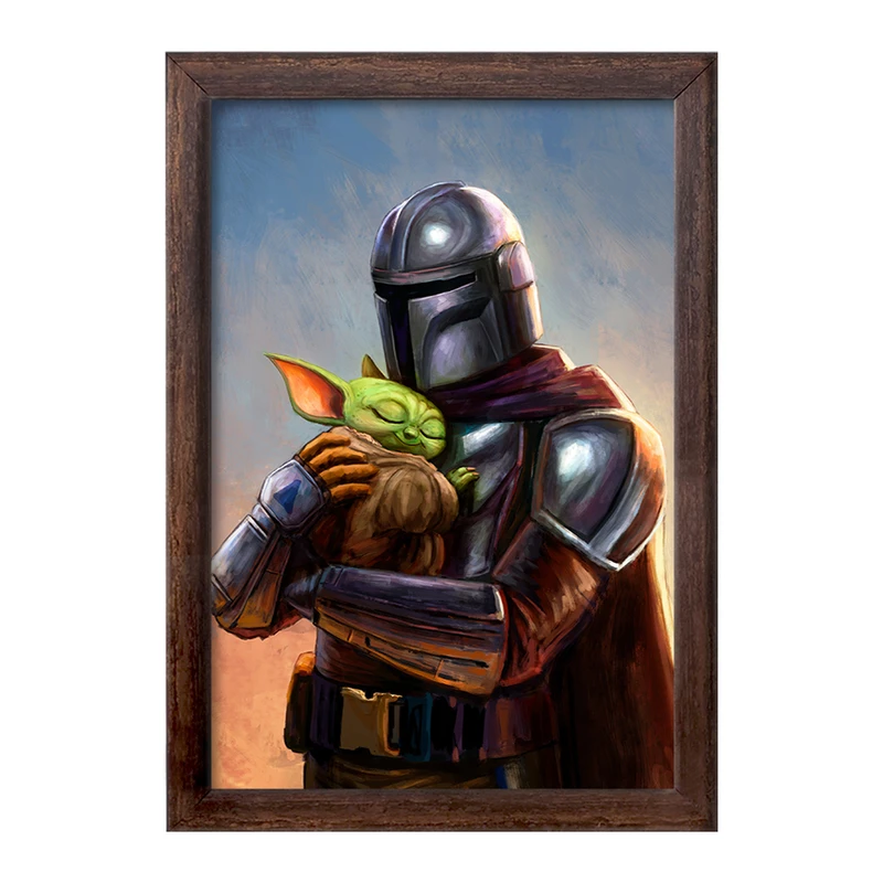 تابلو خندالو طرح جنگ ستارگان (Star Wars) کد F376