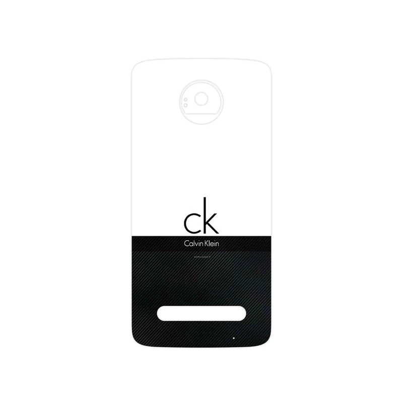 برچسب پوششی ماهوت مدل Calvin Klein مناسب برای گوشی موبایل موتورولا Moto Z2 Play