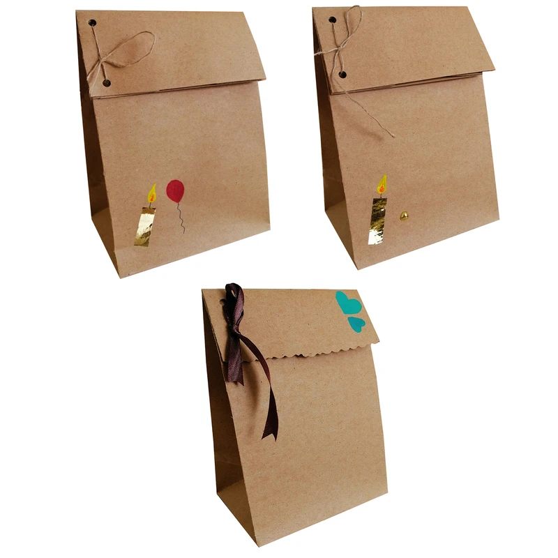 پاکت هدیه مدل تاشو A42 مجموعه 3 عددی