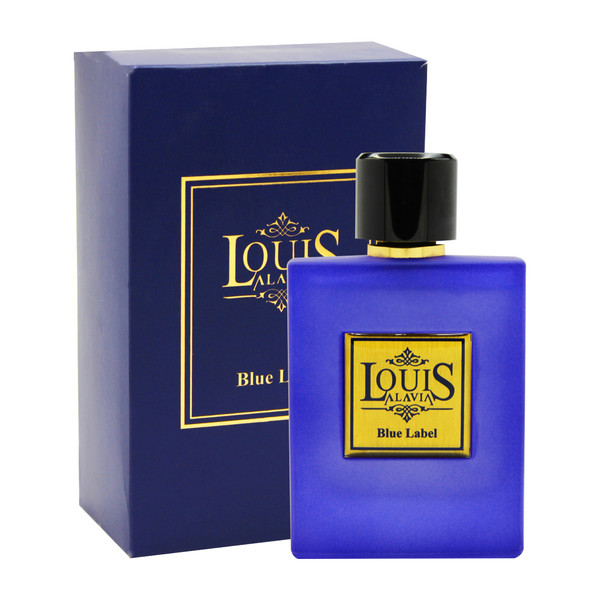 ادو پرفیوم مردانه لوئیز آلاویا مدل blue label حجم 100 میلی لیتر