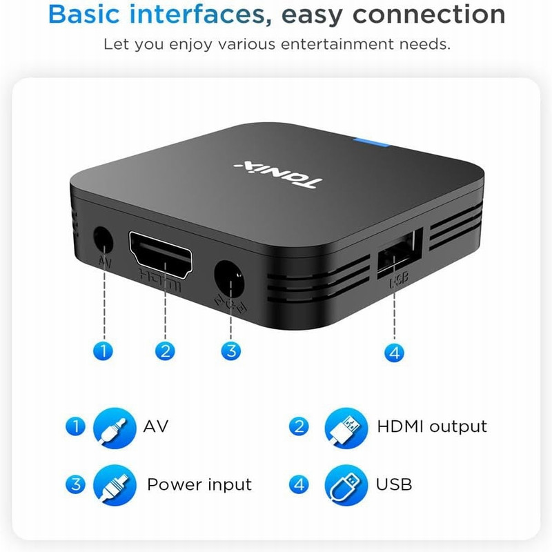 اندروید باکس تانیکس مدل مینی  TX1 2+16