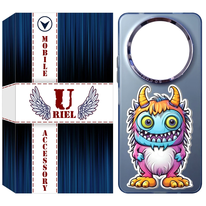 کاور یوریل مدل SCL کد 50 طرح میکروب مناسب برای گوشی موبایل شیائومی Redmi A3 / A3X