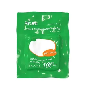 دستمال تمیز کننده ال سی دی ریلایف مدل RL-045A بسته 100 عددی