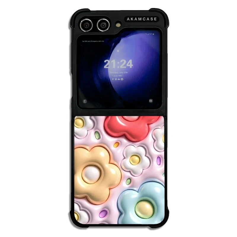 کاور آکام مدل AMC-WSGZFLIP5-JELLY11 مناسب برای گوشی موبایل سامسونگ Galaxy Z Flip 5