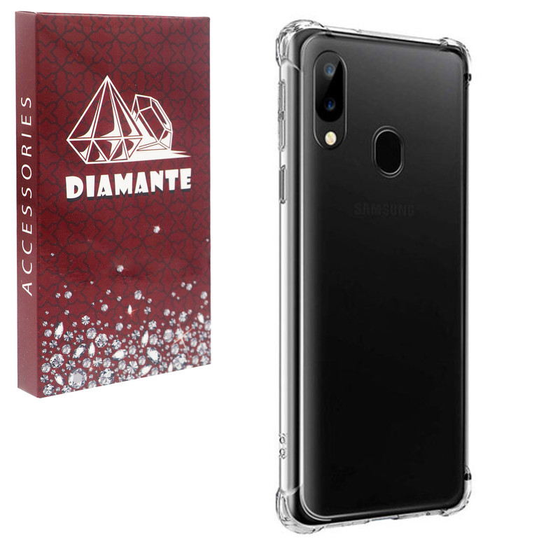 کاور دیامانته مدل بی رنگ مناسب برای گوشی موبایل سامسونگ Galaxy A40