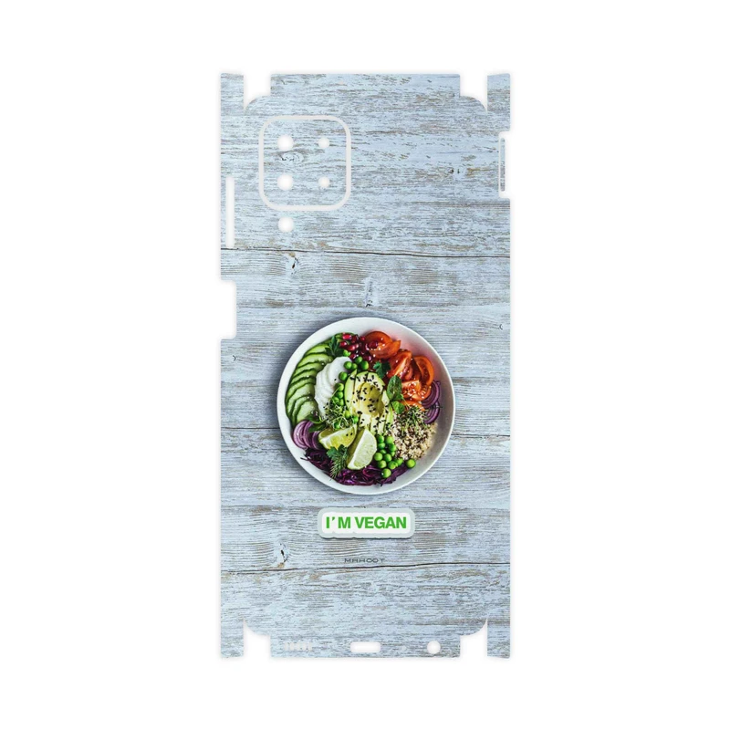 برچسب پوششی ماهوت مدل Im-vegan-FullSkin مناسب برای گوشی موبایل سامسونگ Galaxy M22