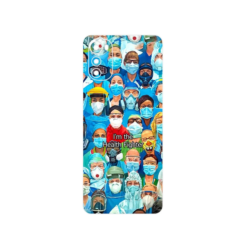 برچسب پوششی ماهوت مدل Nurse مناسب برای گوشی موبایل موتورولا Moto E32s