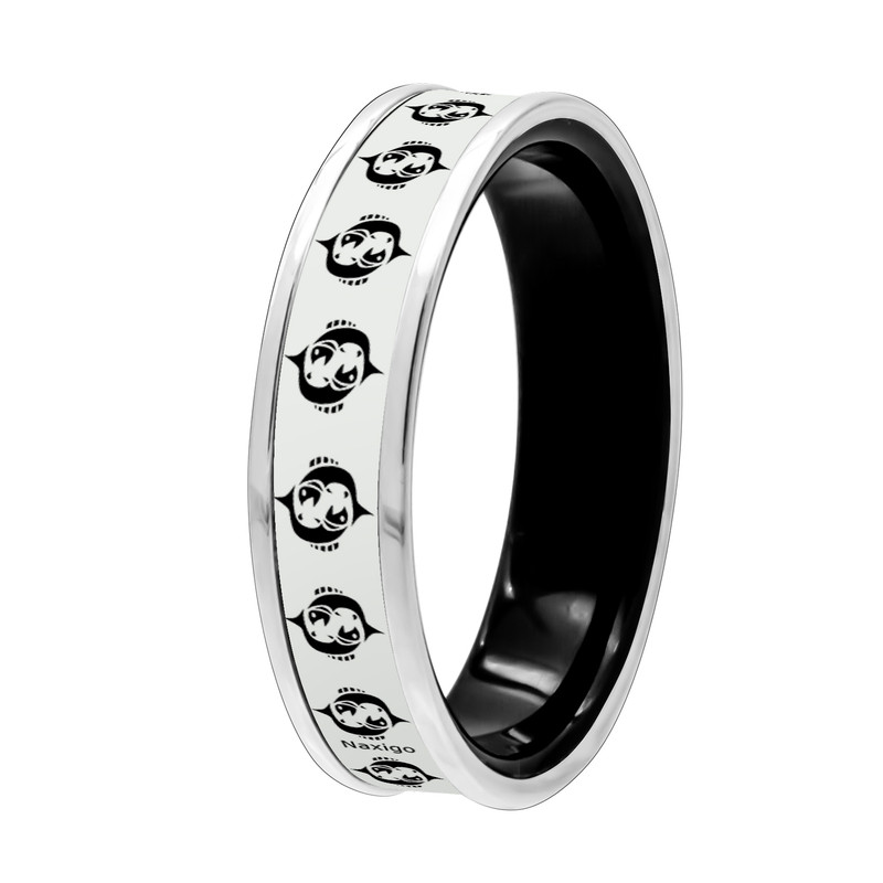 انگشتر ناکسیگو مدل شب تاب طرح اسفند ماه کد RB15608