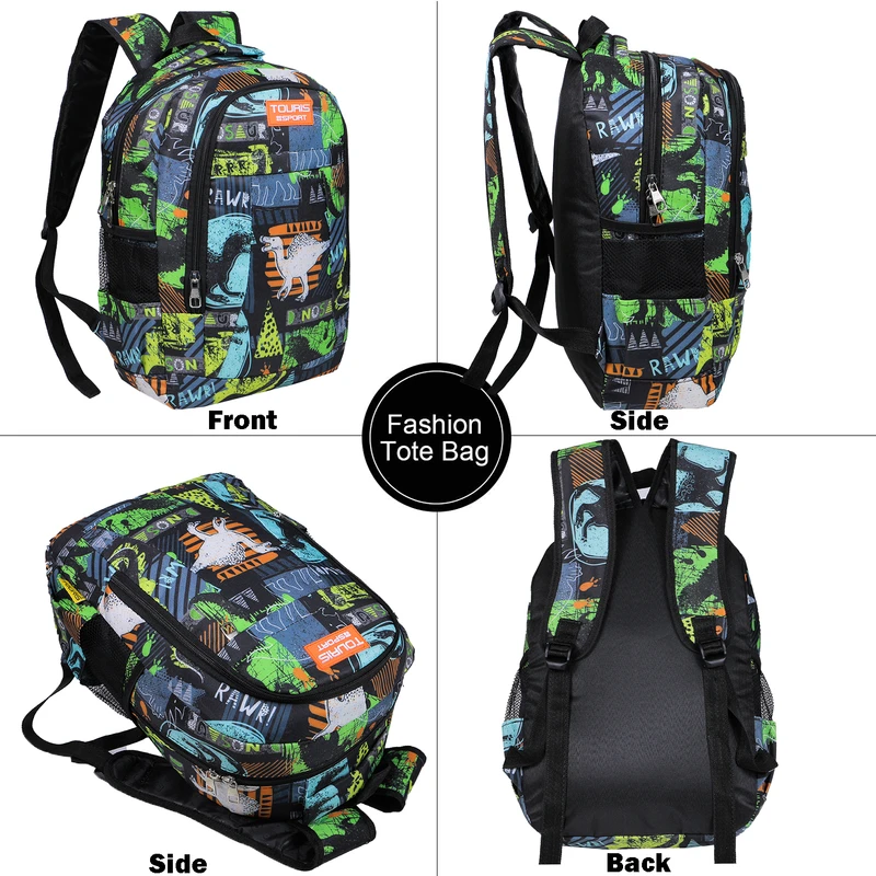 عکس شماره 8 : کوله پشتی مدرسه توریث مدل smr-5410 به همراه جامدادی