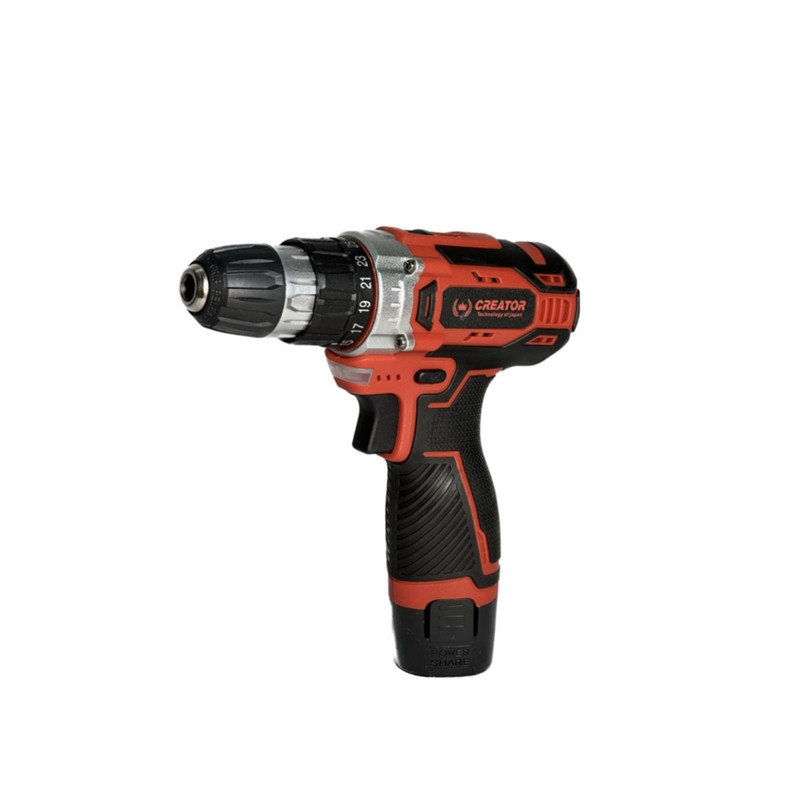 مجموعه 26 عددی دریل پیچ گوشتی شارژی کریتور کد 18V