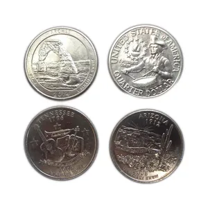 سکه تزئینی مدل U56 مجموعه 4 عددی