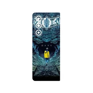 MAHOOT Dark Cover Sticker for Samsung Galaxy Z Fold 5