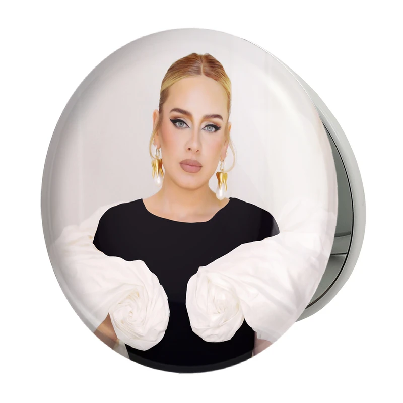 آینه جیبی خندالو طرح ادل Adele مدل تاشو کد 18999 