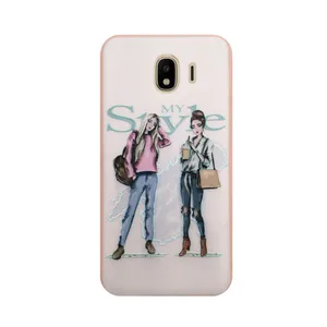 Cover deck model TNG Girls design for Samsung Galaxy J4 2018 mobile phone