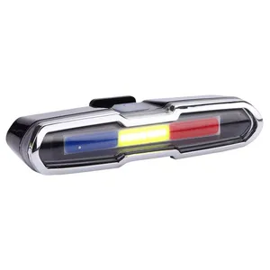 چراغ عقب دوچرخه مدل 6 حالته کد 1587