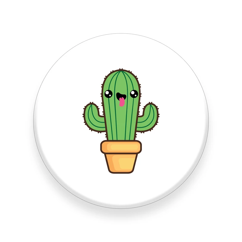 برچسب مدل alone Cactus مناسب برای پایه نگهدارنده مغناطیسی موبایل