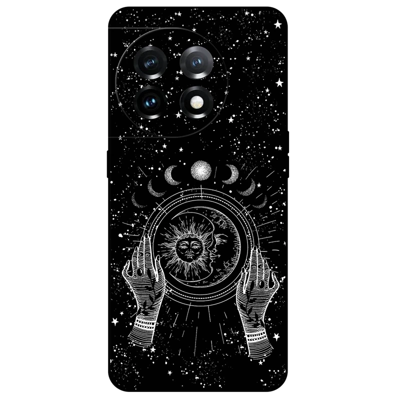 کاور مگافون طرح ماه و خورشید مدل 1892 مناسب برای گوشی موبایل وان پلاس 11 5G