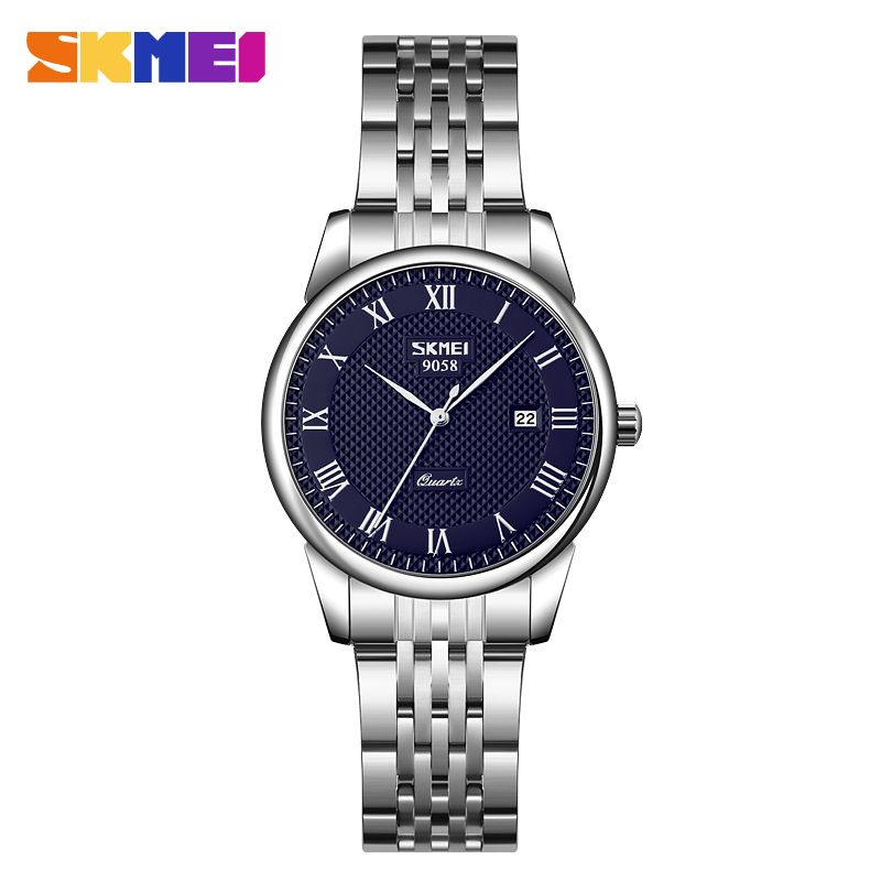ست ساعت مچی عقربه ای زنانه و مردانه اسکمی مدل 9058MANWO -  - 5