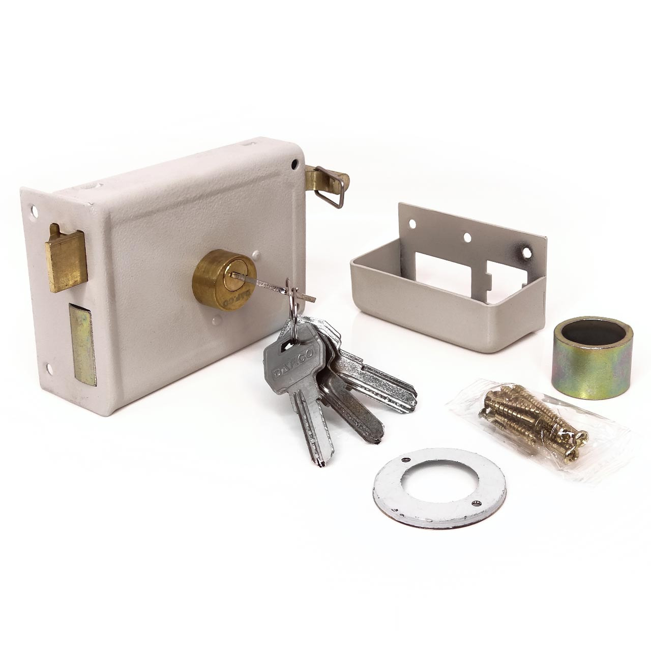 قفل حیاطی داف مدل MMA-DAF-630-120 سایز 120 میلی متر قفل حیاطی داف مدل MMA-DAF-630-120 سایز 120 میلی متر