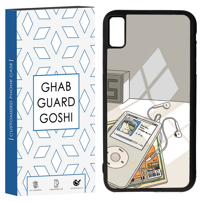 کاور قاب گارد گوشی طرح موزیک کد TPU-246 مناسب برای گوشی موبایل اپل Iphone XS MAX/ X MAX