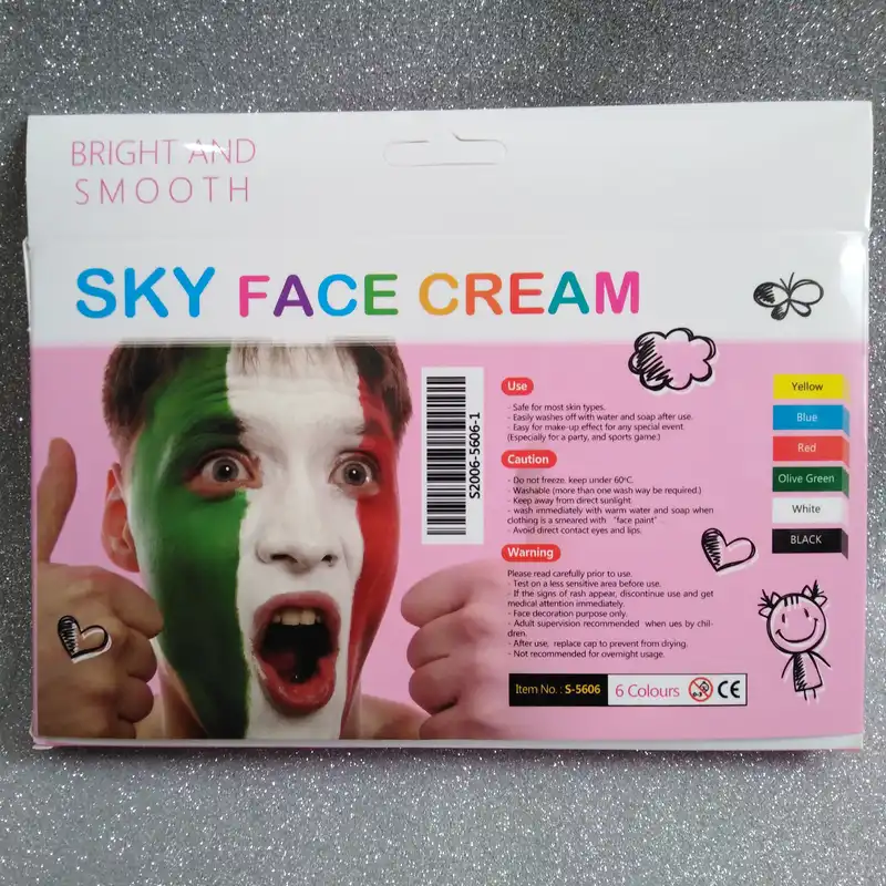 رنگ گریم صورت اسکای کد S-5606 مجموعه 6 عددی