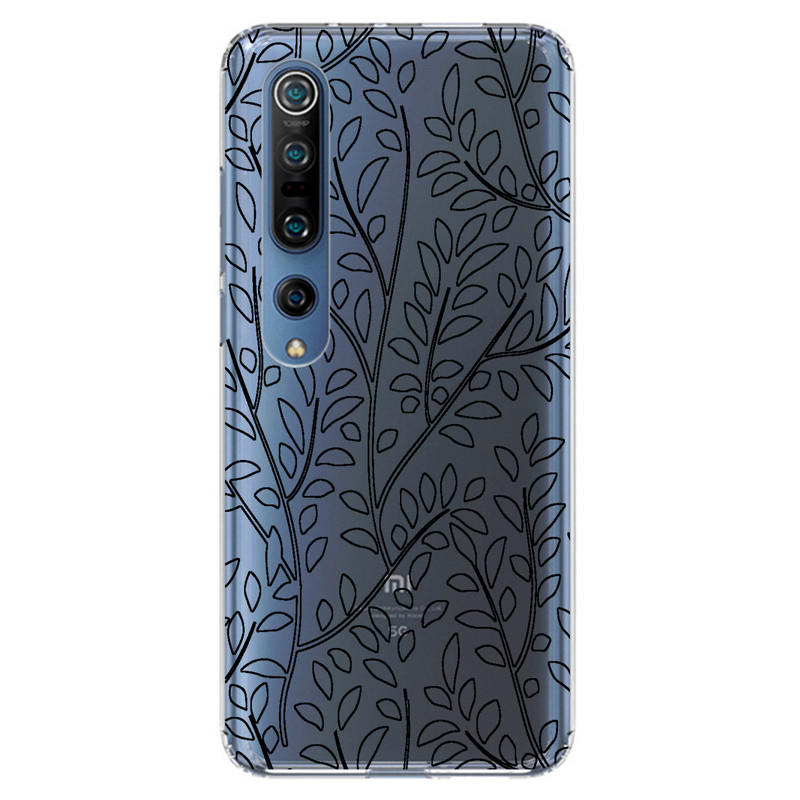 کاور مگافون طرح برگ مدل C45-B مناسب برای گوشی موبایل شیائومی Mi 10 5G / Mi 10 Pro 5G