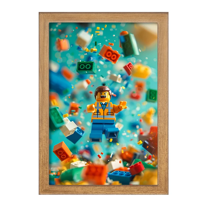 تابلو خندالو مدل لگو (Lego) کد F4226