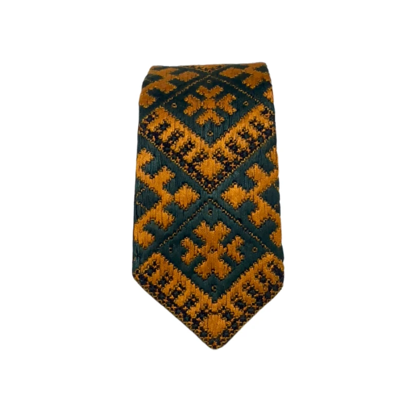 کراوات دست دوز مردانه پری زاد مدل دوخت فنوجی کد 04454