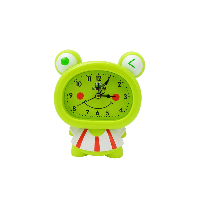 ساعت رومیزی عقربه‌ای مدل قورباغه بانمک 