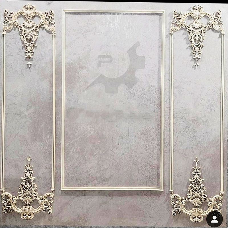 ابزار پیش ساخته مدل گل وسط ممبرانی 39×23 بسته 2 عددی
