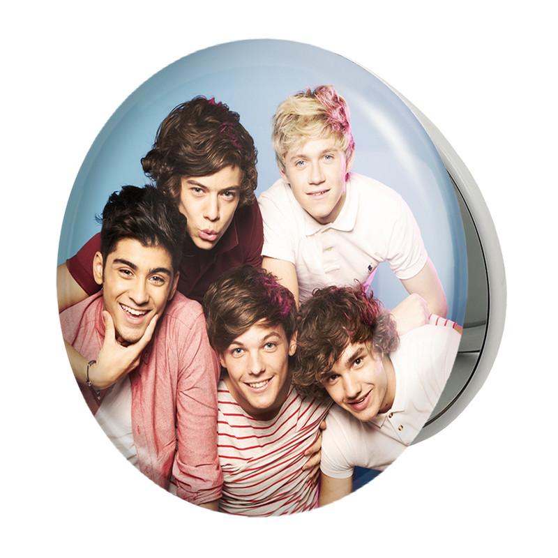 آینه جیبی خندالو طرح گروه موسیقی وان دایرکشن One Direction مدل تاشو کد 18930 