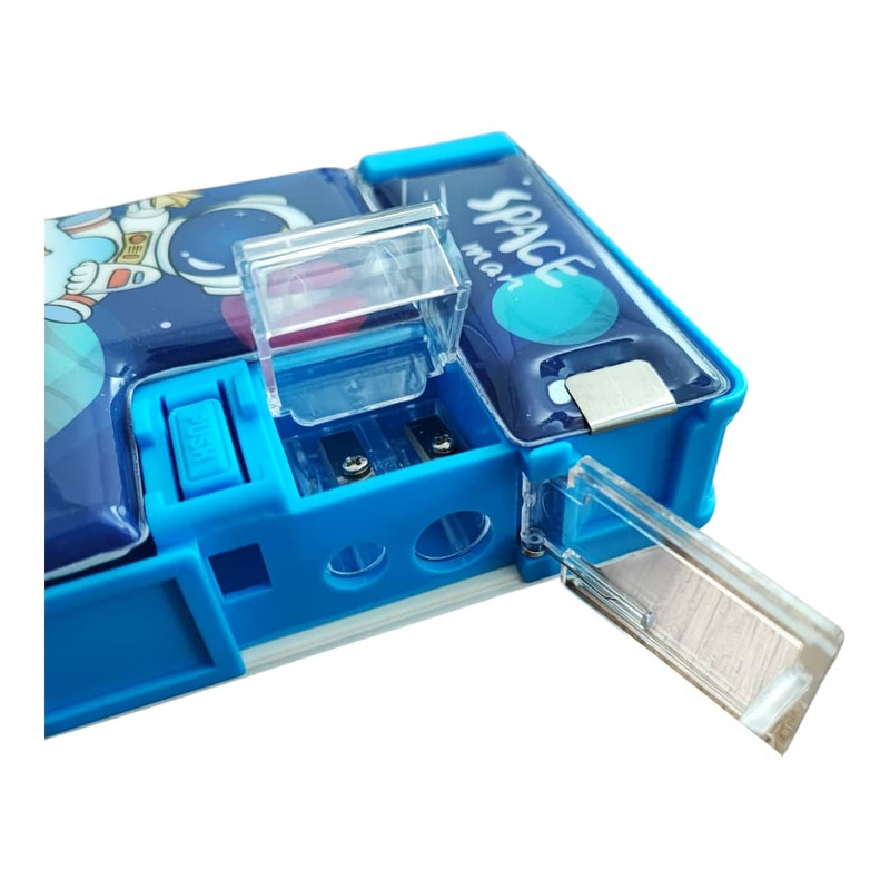 جامدادی مدل مگنتی اسکویشی دار طرح فضانورد