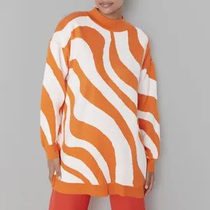 تونیک آستین بلند زنانه مدل 250036576 طرح ترندیول