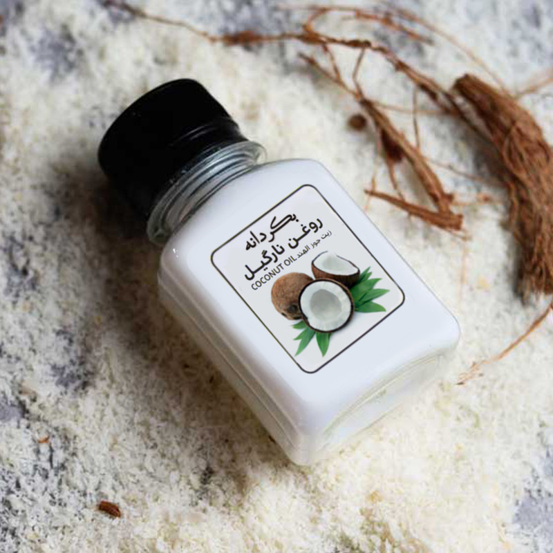 روغن صورت و بدن بکردانه مدل نارگیل حجم 60 میلی لیتر