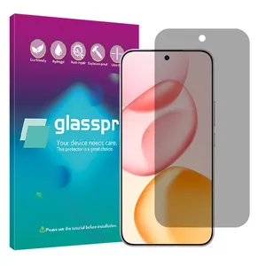 Glass pro privacy screen protector suitable for Honor 400 Pro (China) mobile phone  