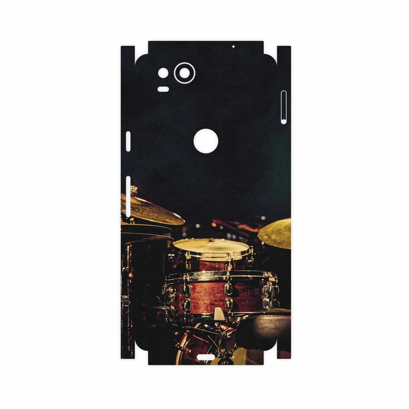 برچسب پوششی ماهوت مدل Drum Kit-FullSkin مناسب برای گوشی موبایل گوگل Pixel 2
