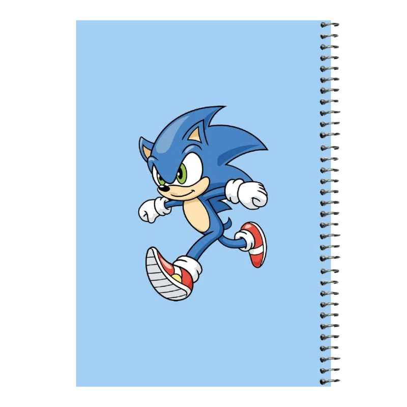 دفتر مشق 80 برگ اس جی مدل سونیک کد2   