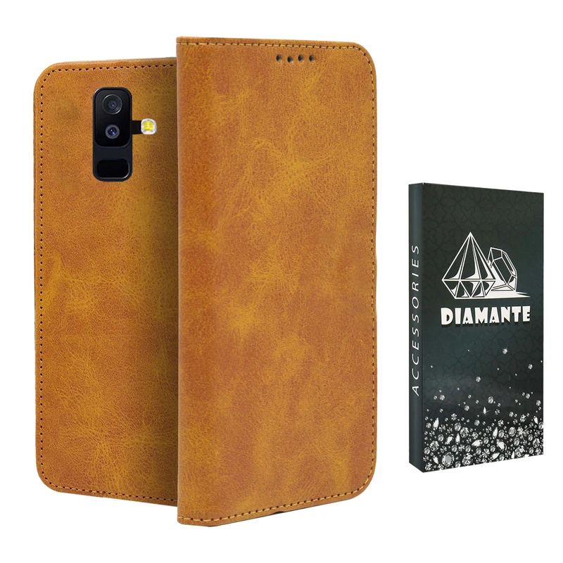 کیف کلاسوری دیامانته مدل Speek Bk مناسب برای گوشی موبایل سامسونگ Galaxy J8 2018