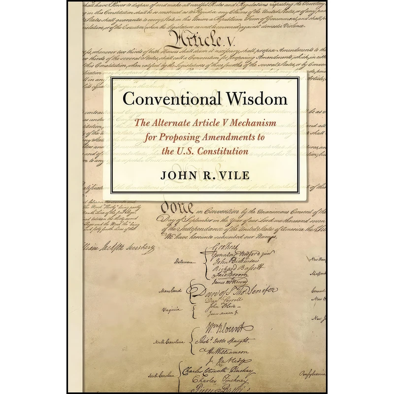 کتاب Conventional Wisdom اثر John R. Vile انتشارات University of Georgia Press